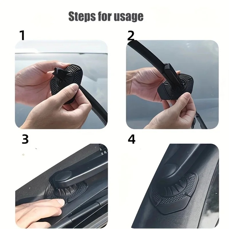 Car Wiper - Universal Silicone Wiper Arm Hole Cover,