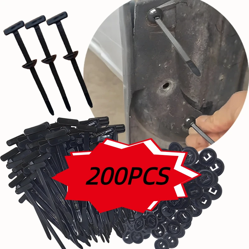 5-200pcs Nylon Cable Tie Buckl - đánh giá và giá Car Cable Organizer