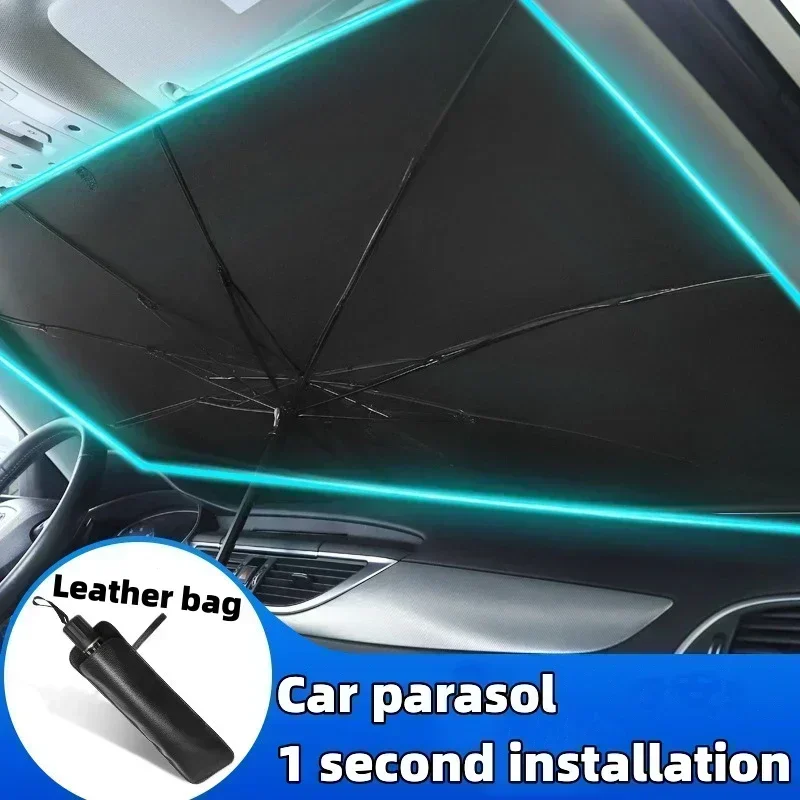 Car Windshield Sun Shade, Fold - đánh giá và giá Windshield Sun Shade